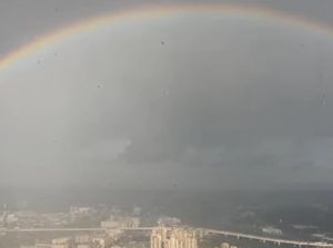 Cantiknya, Pelangi Langka Ini Terekam Kamera di Rusia