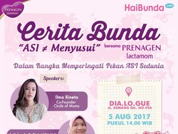 Yuk! Ketemu dan Cerita Soal ASI di Sabtu Pekan Ini