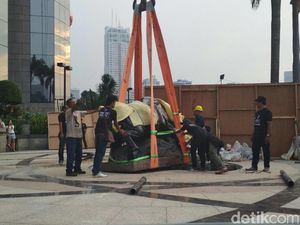 Video Patung Banteng Mejeng di BEI