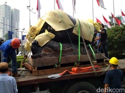 Presiden Jokowi Bakal Resmikan Patung Banteng di Gedung BEI