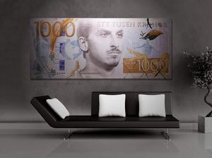 Wajah Zlatan Ibrahimovic di Mata Uang Swedia