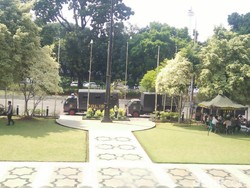 Jelang Aksi 287, Polisi Siaga di Gedung MK