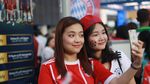 Meriahnya Laga Bayern vs Inter di Singapura