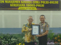 Polri dan Udinus Kerjasama Pantau Kinerja Anggota Lewat Teknologi