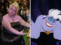 Gaya Unik Nenek 50 Tahun Berdandan Jadi Tokoh Kartun Curi Atensi Netizen