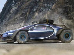 Begini Kalau Bugatti Chiron Jadi Mobil Mad Max
