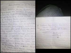 Surat Wasiat Ano yang Tewas Gantung Diri Usai Bunuh Yayan