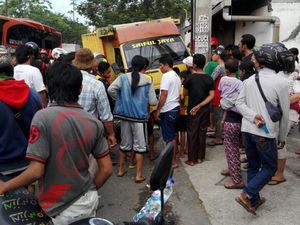 Tabrak Tiang Telepon, Sopir Truk Tewas di Lokasi