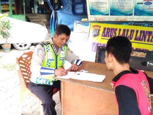 Polisi Mulai Mendata Sukarelawan Pengatur Lalu Lintas