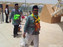 Suhu 44 Celsius Sambut Jemaah Haji Pertama Indonesia di Madinah