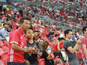 Meriahnya Laga Bayern vs Inter di Singapura Meriahnya Laga Bayern vs Inter di Singapura