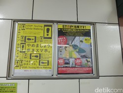 Jangan Selfie Pakai Tongsis di Stasiun Kereta Jepang, Pokoknya Jangan
