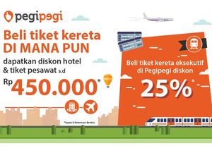 Beli Tiket Kereta di KAI Travel Fair, Dapat Diskon Hotel dan Pesawat