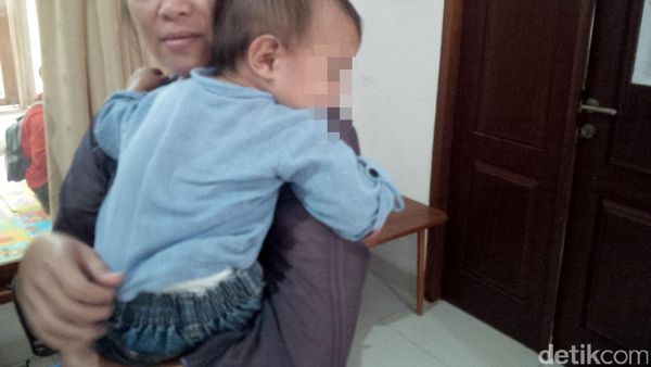 Foto: Baby J, Bayi yang Disiksa Ibu Kandungnya Sudah Diselamatkan