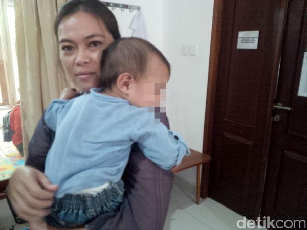 Foto: Baby J, Bayi yang Disiksa Ibu Kandungnya Sudah Diselamatkan