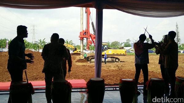 Apartemen di Sentul yang Tersambung LRT Mulai Dibangun