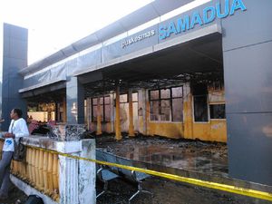 Puskesmas di Aceh Selatan Ludes Terbakar