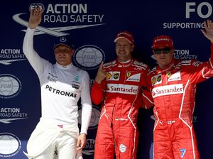 Vettel Rebut Pole, Ferrari Start 1-2 Vettel Rebut Pole, Ferrari Start 1-2