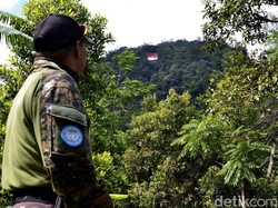 Bendera Raksasa di Petungkriyono Tandai Peringatan Bulan Merdeka
