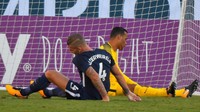 City memantapkan kemenangannya melalui gol Brahim Diaz di injury time. Foto: Harrison McClary/Reuters