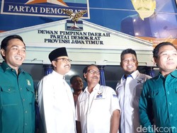 Ditemani Sekretaris PKB Jatim, Gus Ipul Daftar Pilgub ke Demokrat