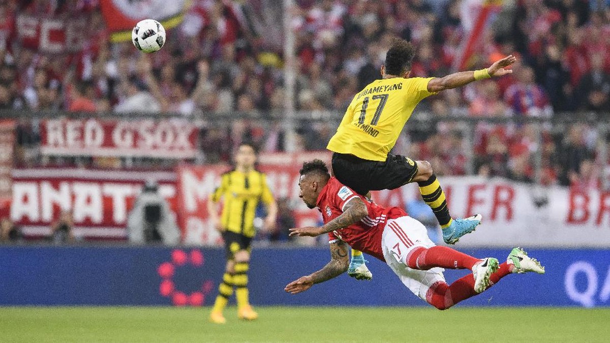 Borussia Dortmund akan bertarung dengan Bayern Munich di Piala Super Jerman 2017. Foto: Getty Images Fuer MAN/Alexander Scheuber