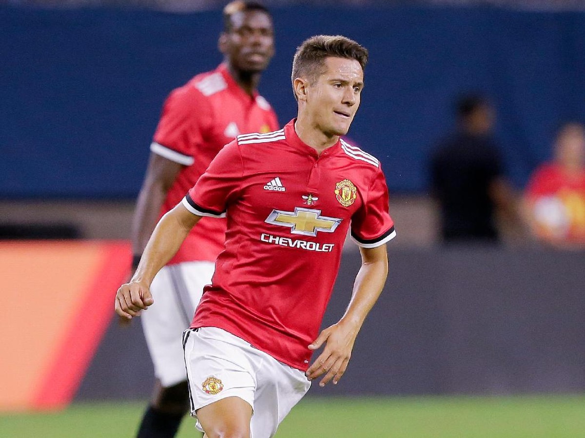 Pemain Manchester United, Ander Herrera (Foto: Bob Levey/Getty Images)
