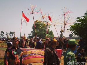 Warga Sidialit Jepara Gelar Sedekah Bumi