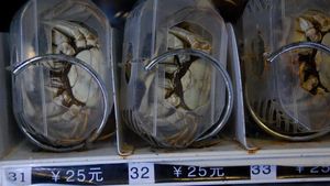 Vending Machine Ini Jual Beras, Kepiting Sampai Kaviar Rp 6 Juta!
