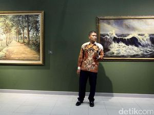 Sosok Bung Karno di Balik Lukisan Langka Istana Negara Sosok Bung Karno di Balik Lukisan Langka Istana Negara