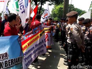 Demo Pekerja JICT di Kementerian BUMN Bubar