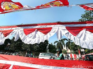 Jelang HUT RI, Pedagang Bendera Mulai Marak