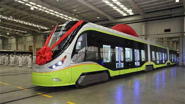 Foto: Trem Tanpa Sopir Pertama di Dunia Buatan China