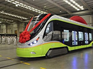 Foto: Trem Tanpa Sopir Pertama di Dunia Buatan China