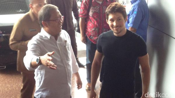 Tiba di Indonesia, Bos Telegram Datangi Kantor Kominfo
