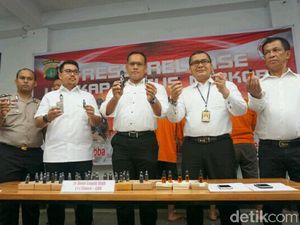 Polisi Ungkap Peredaran Narkoba Liquid High untuk Vape