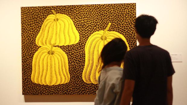 Usai Nonton International Champions Cup Malah Terhipnotis Polkadot Yayoi Kusama