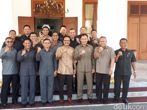 Peserta Sespimti Belajar Ekonomi dan Kamtibmas ke Pemprov Jatim