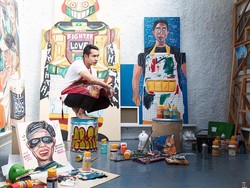 Naufal Abshar, Si Pelukis Tawa