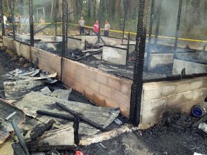 Tragis! Nenek dan 2 Cucu Tewas dalam Kebakaran di Rokan Hilir