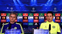 Tahun 2013-2015, Matic dan Mourinho pernah bekerja sama di Chelsea (Getty Images)
