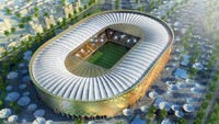 Qatar University Stadium merupakan milik Universitas Qatar. Stadion ini rencananya akan jadi salah satu tuan rumah Piala Dunia 2022 dan akan mengalami perubahan besar dari yang kini cuma bisa menampung 7.000 orang. (Foto: worldcupstadium)