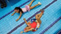 Foto: Di Taiwan, Anak-anak Bisa Berenang di Dalam Gerbong MRT