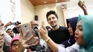 Pemilik Telegram Pavel Durov Sowan ke Kominfo