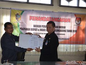 Anggaran Pilbup Tulungagung Sah Rp 37,6 Miliar Anggaran Pilbup Tulungagung Sah Rp 37,6 Miliar