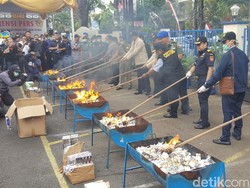 Barang Bukti Senilai Lebih Rp 1 Miliar Dimusnahkan Bea Cukai Malang