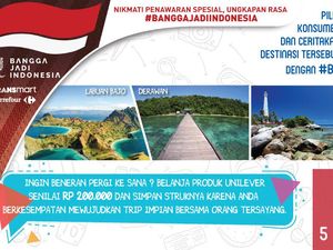 Transmart Carrefour & Unilever Gaungkan #BanggaJadiIndonesia