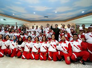 Kontingen Indonesia ke SEA Games Kuala Lumpur Dikukuhkan