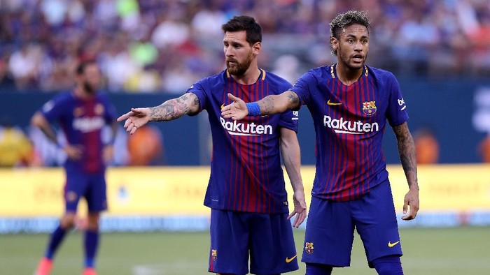 Salam Perpisahan dari Messi untuk Neymar