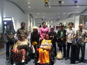 2 TKI Dipulangkan dari Arab Saudi karena Menderita Sakit